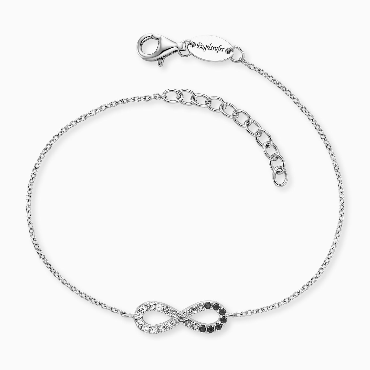 Engelsrufer Infinity Armband aus Silber mit funkelnden Zirkonia-Steinen
