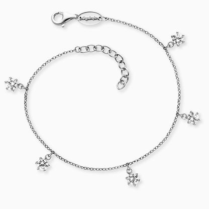 Armband 925er Silber Shiny mit Zirkonia