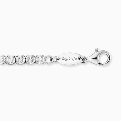 Armband 925er Silber Shiny Tennis mit Zirkonia