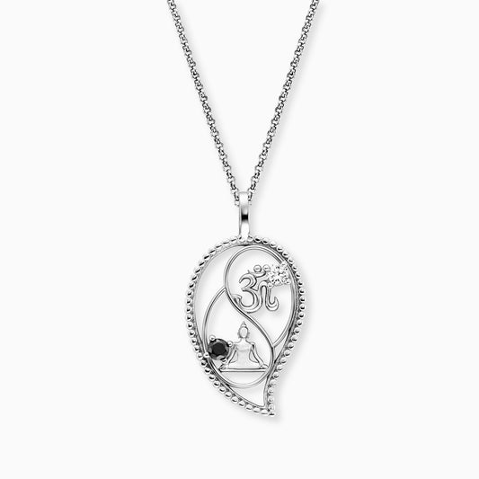 necklace with Yin Yang symbol