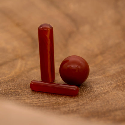 Kraftstein Roter Jaspis Größe M