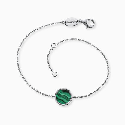 Engelsrufer Powerful Stone Malachit Armband aus Silber