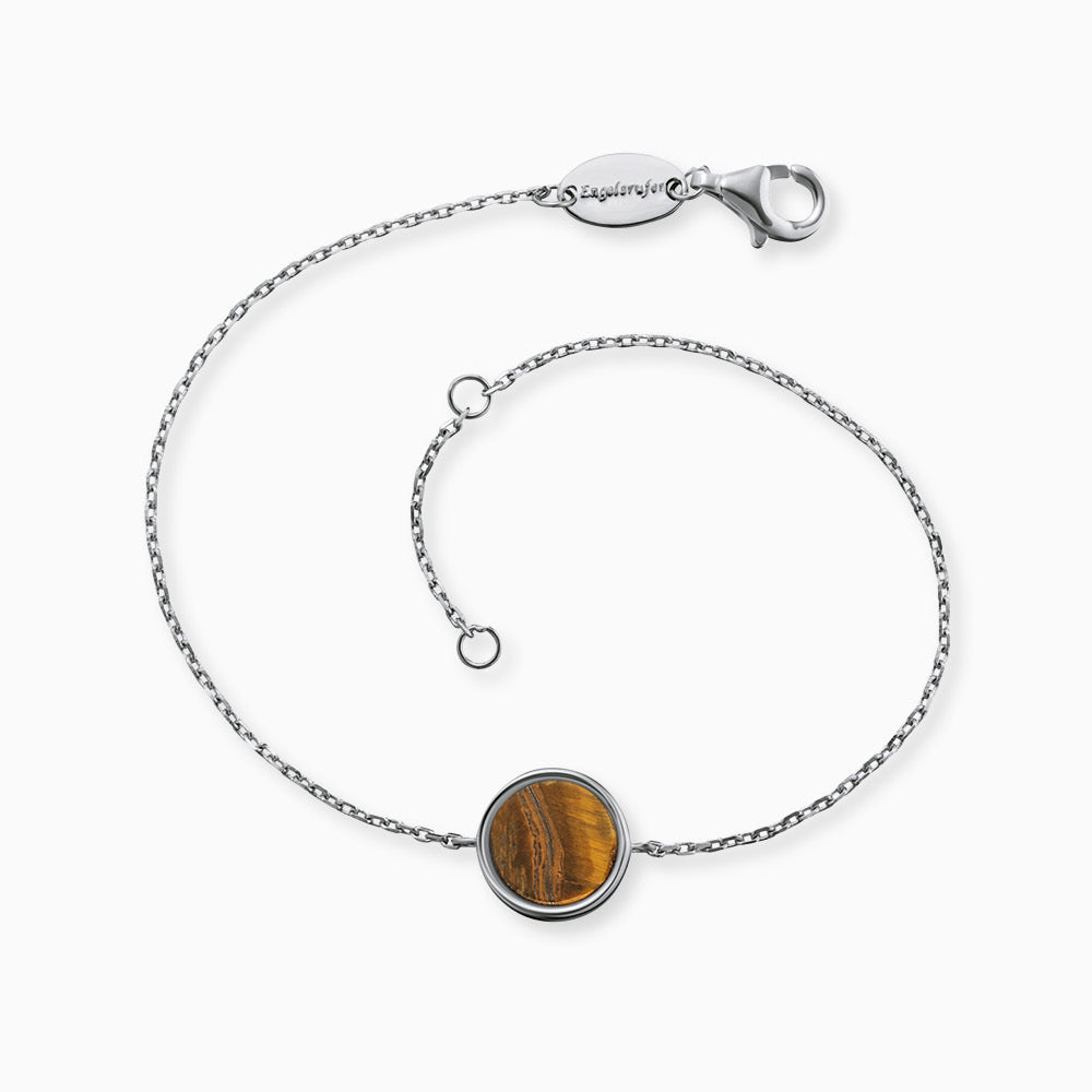 Engelsrufer Powerful Stone Tigerauge Armband aus Silber