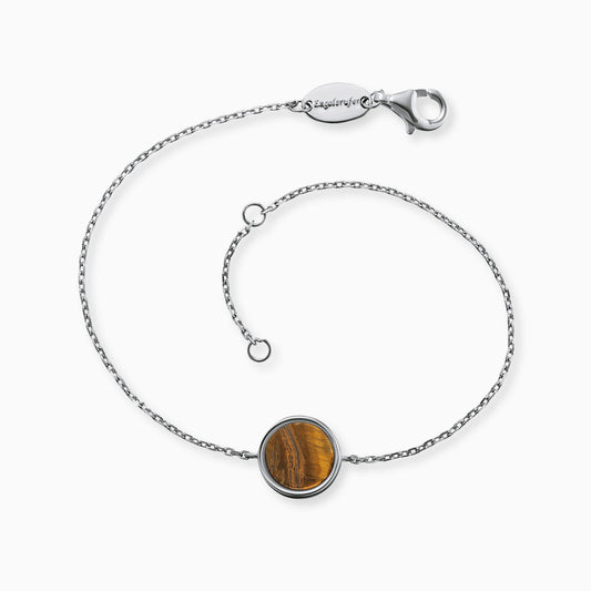 Engelsrufer Powerful Stone Tigerauge Armband aus Silber