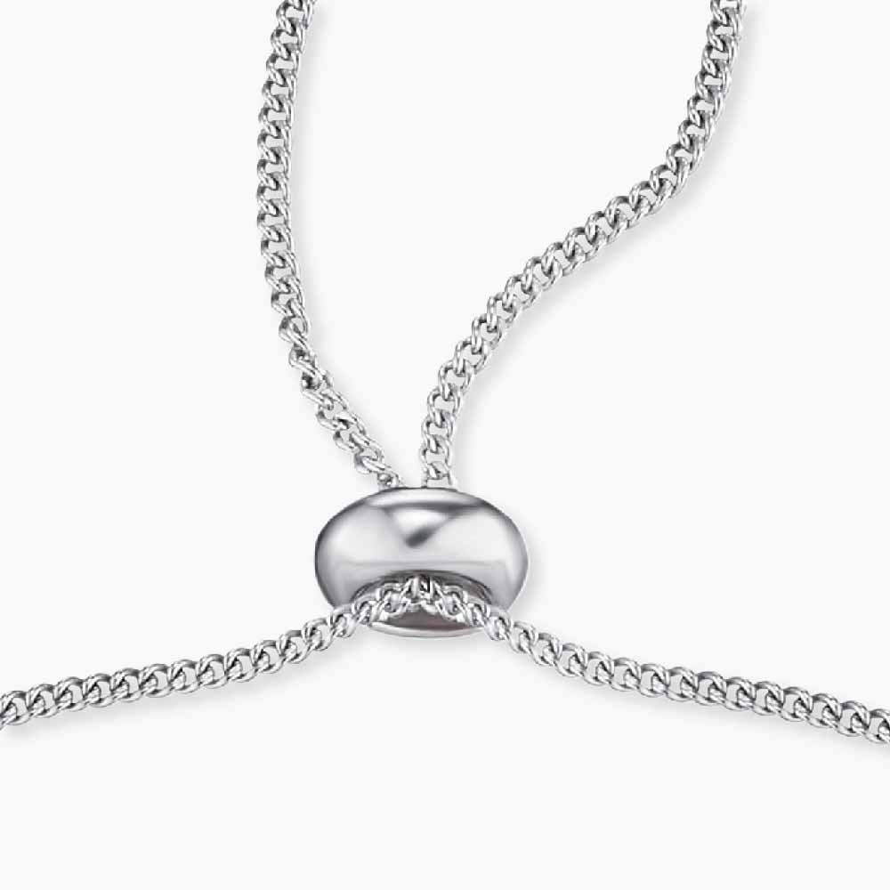 Armband 925er Silber Infinity mit Zirkonia