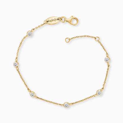 Engelsrufer Moonlight Armband in Roségold mit funkelnden Zirkonia-Steinen