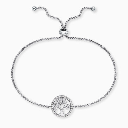 Armband 925er Silber Lebensbaum mit Zirkonia
