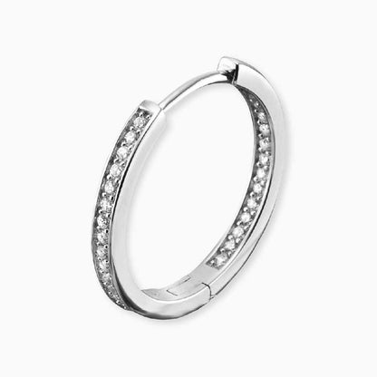 Creole 925er Silber Klassisch mit Zirkonia