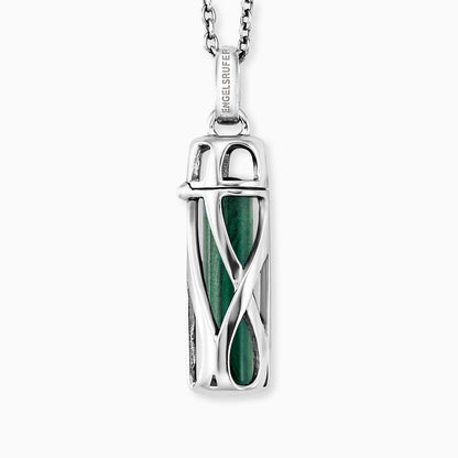 Engelsrufer Powerful Stone Malachit Kette aus Silber