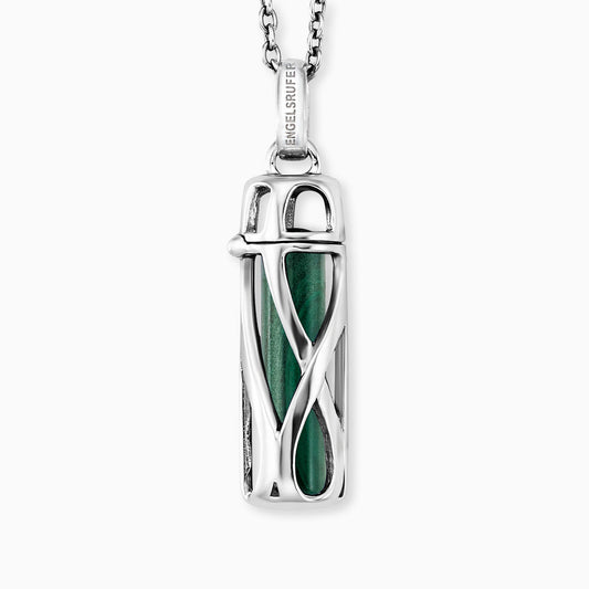 Engelsrufer Powerful Stone Malachit Kette aus Silber