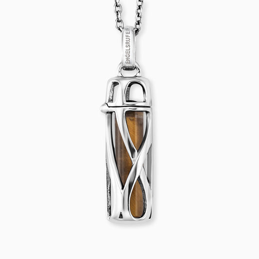 Engelsrufer Powerful Stone Tigerauge Kette aus Silber