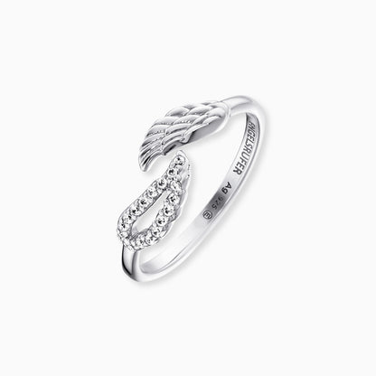 Ring 925er Silber Flügel mit Zirkonia
