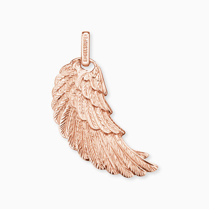 Pendant 925 silver wing rose gold