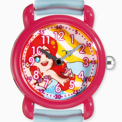 Herzengel Kinder Uhr Meerjungfrau für Mädchen inkl. Schlampermäppchen