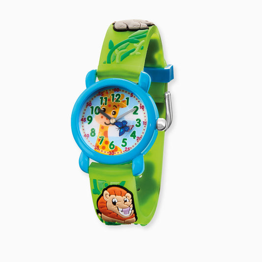 Herzengel Kinderuhr mit zoomotiv in Multicolor